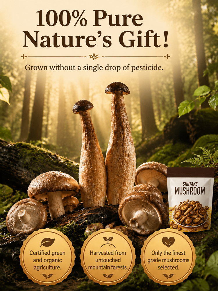 🌲 Double-Effect Mushroom Crisps | USDA Organic | Extra Crunchy | 50% Off Special 🍄