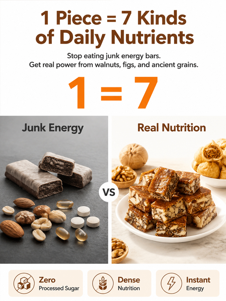 【Only 21 days of sales per year】 Premium California Fig, Walnut & Sesame Superfood Bites