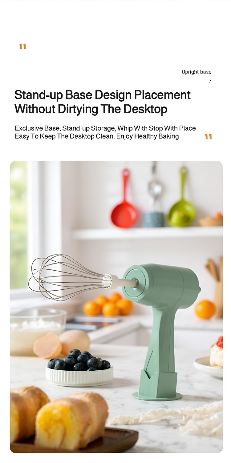 Easy-to-use handheld mixer for home chefs