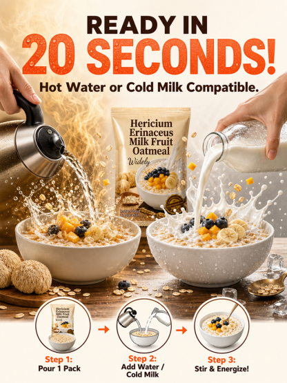 🥣 For less than a cheap lunch 🍔, enjoy rich, thick blueberry mango low-GI oatmeal—stabilize sugar and boost focus in 20s! 🧠