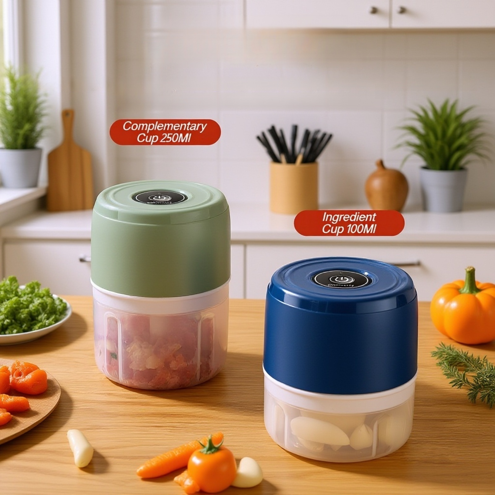 Blender blending fresh fruit for smoothies