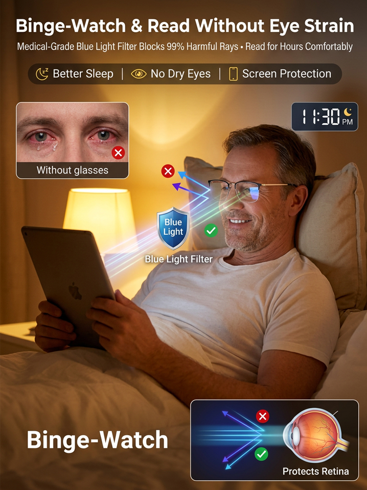 ✨ For the Cost of a Takeout Dinner: German Liquid-Crystal Smart Glasses. Fixes Near, Far & Astigmatism Instantly. The Last Pair You'll Ever Buy! ✨