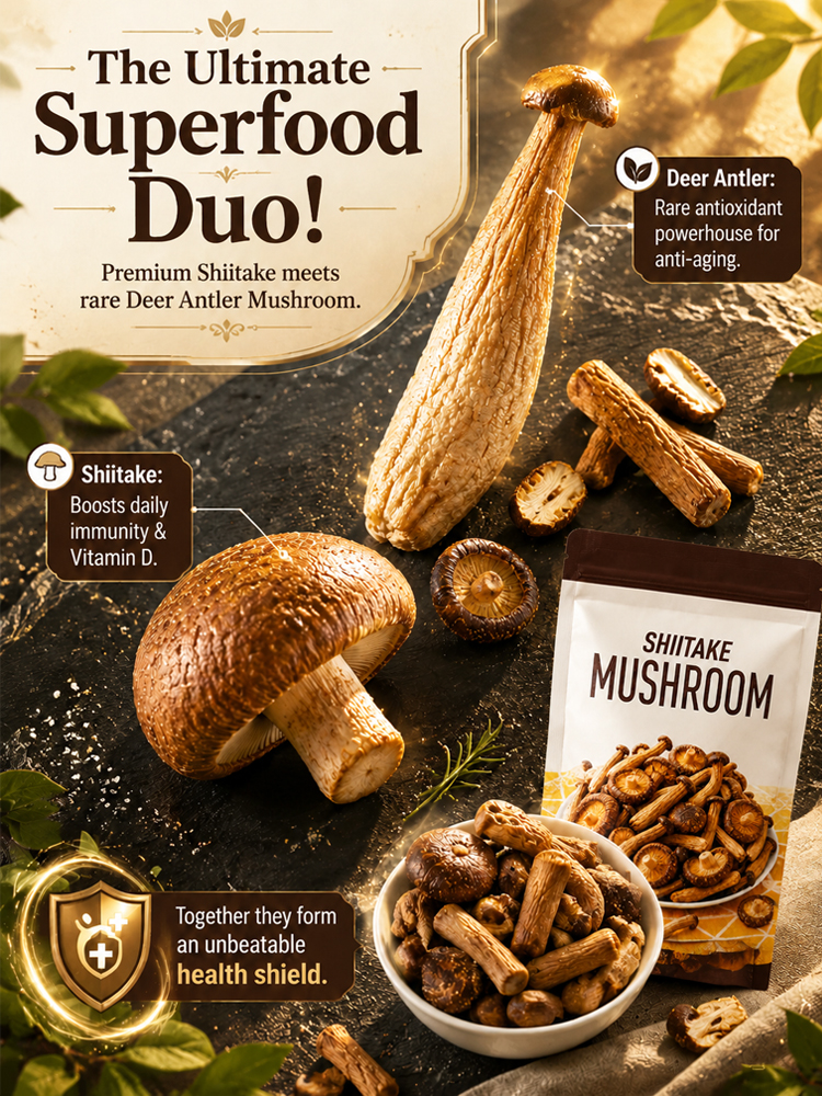 🌲 Double-Effect Mushroom Crisps | USDA Organic | Extra Crunchy | 50% Off Special 🍄