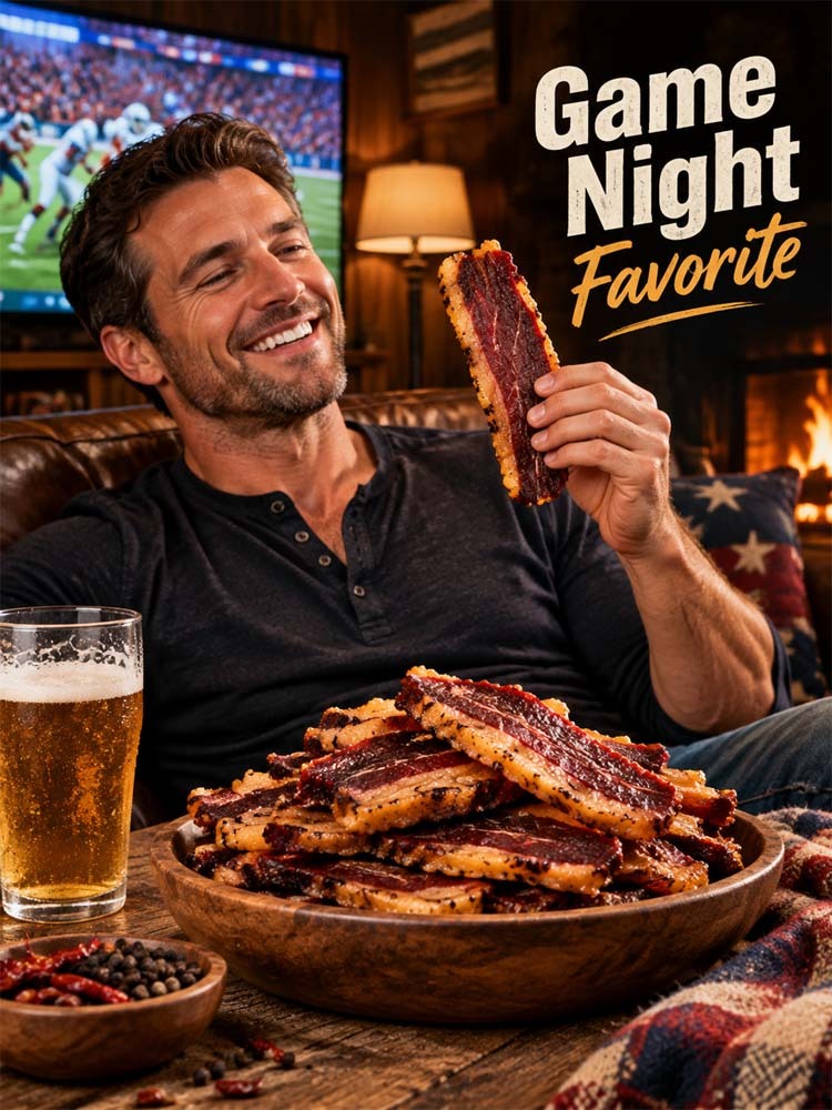 🔥 <Sold Out 50K+ Packs> Pure pasture-raised beef jerky, perfectly thick-cut with melt-in-your-mouth flavor! 🍖