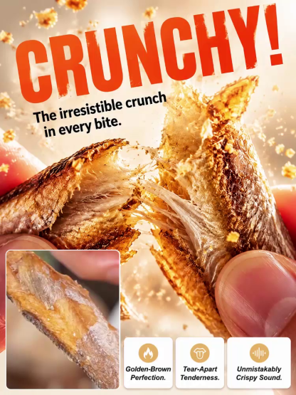 【One bag / 150 fish】Ready-to-eat crispy and delicious dried yellow croaker ❤ Non-fried, low-calorie