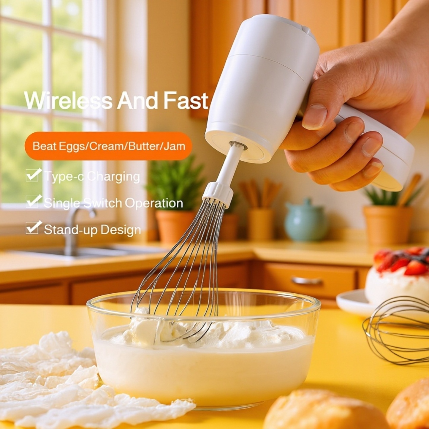 Handheld Electric Mixer