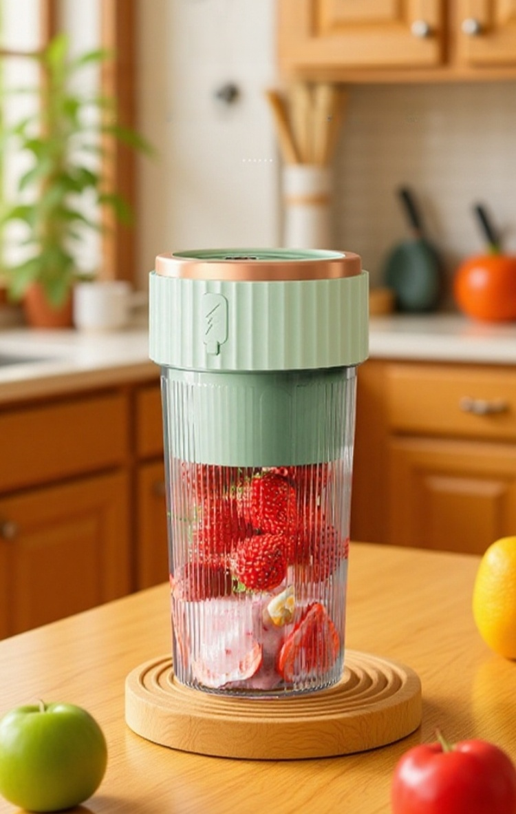 Travel-Friendly Rechargeable Juicer Cup