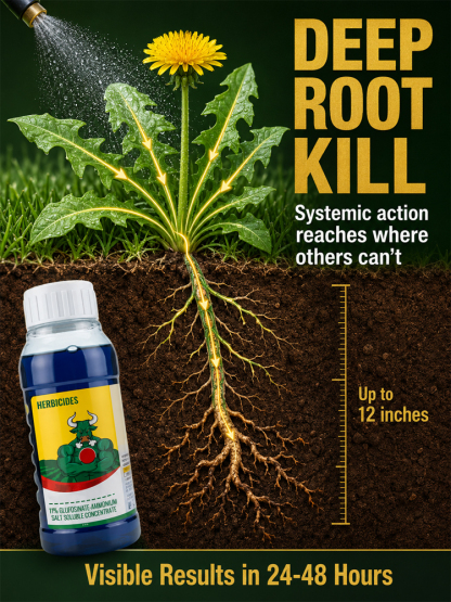 For the price of a single family pizza 🍕, get eco-friendly, fast-acting root-killer spray 🌿—kill 80+ stubborn weeds instantly with zero back pain!