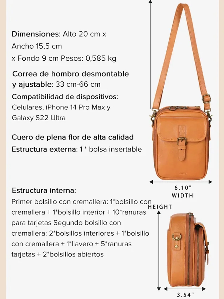 For the price of a single burger 🍔, get this Paris-designed anti-theft leather crossbody—look effortlessly chic with zero pickpocket stress! 👜