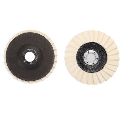 【✨ Premium Wool Flap Discs, instantly transforms rusty scrap into a flawless mirror finish! ✨】