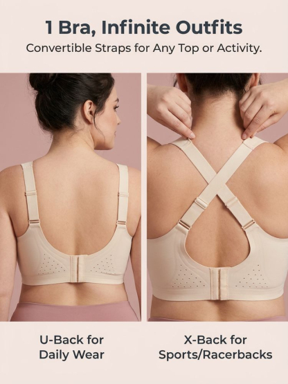Stop Painful Bras 👙 Pro Wireless Second Skin Bra: Invisible Lift and Cool Breathability ⚡