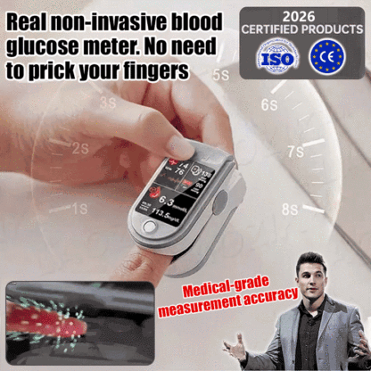 ✨<No More Finger Pricking!> Breakthrough 4-in-1 Smart Health Monitor for Seniors! ✨