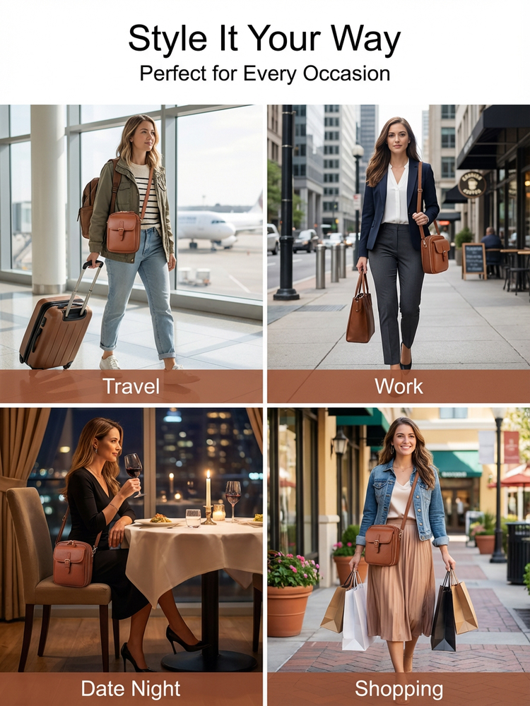 For the price of a single burger 🍔, get this Paris-designed anti-theft leather crossbody—look effortlessly chic with zero pickpocket stress! 👜