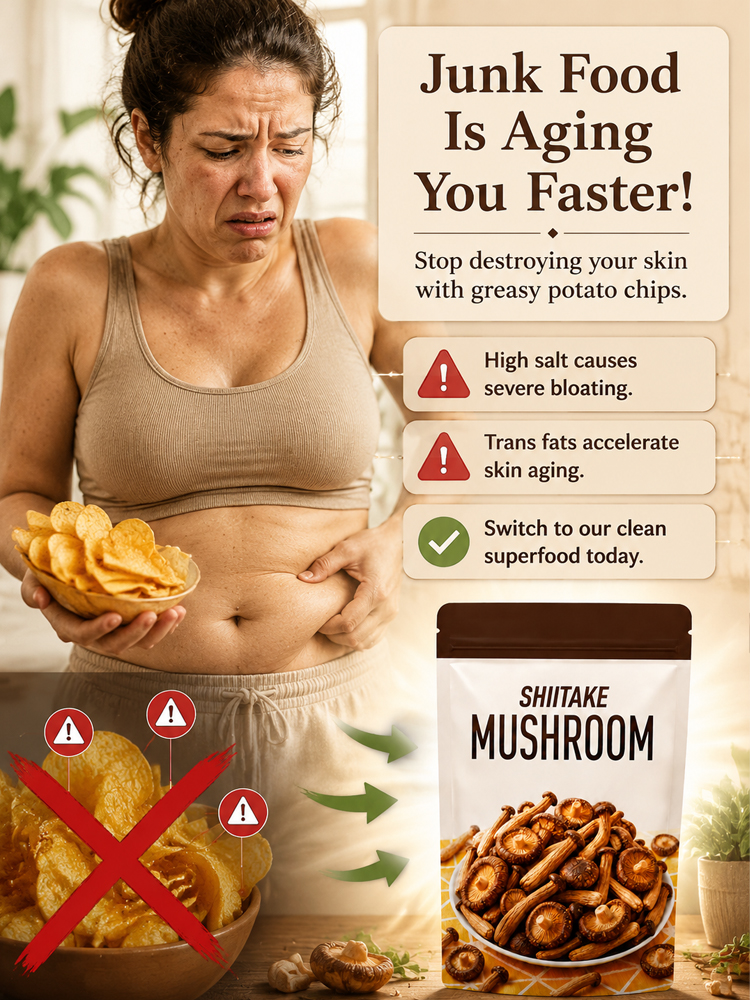 🌲 Double-Effect Mushroom Crisps | USDA Organic | Extra Crunchy | 50% Off Special 🍄