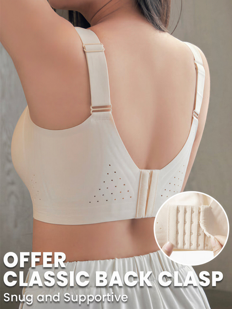 Stop Painful Bras 👙 Pro Wireless Second Skin Bra: Invisible Lift and Cool Breathability ⚡