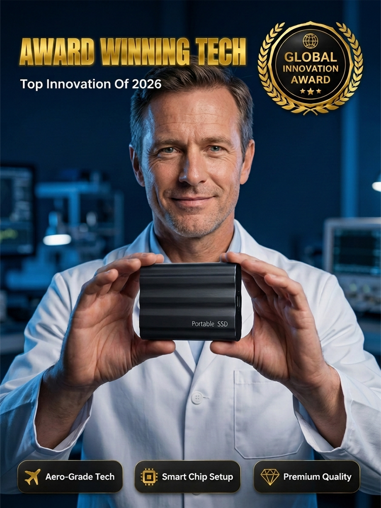  Ultra-Fast 32TB SSD | Transfer 4K in 1s | IP67 Waterproof | 50% OFF 🎁