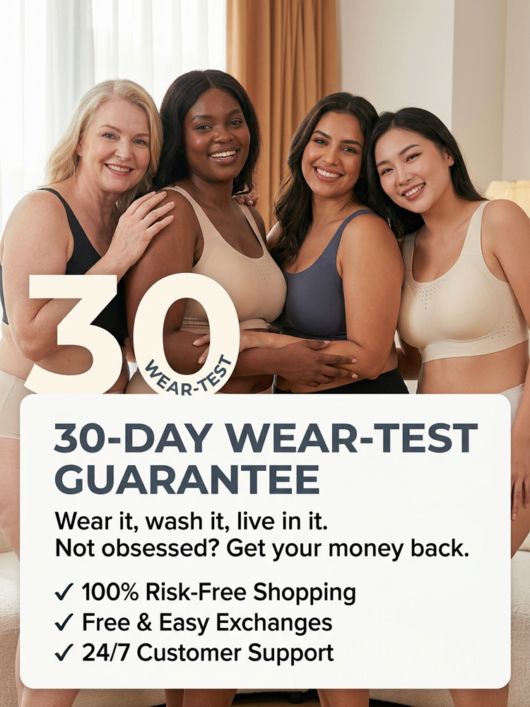 Stop Painful Bras 👙 Pro Wireless Second Skin Bra: Invisible Lift and Cool Breathability ⚡