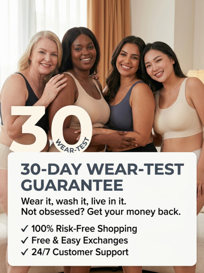 Stop Painful Bras 👙 Pro Wireless Second Skin Bra: Invisible Lift and Cool Breathability ⚡