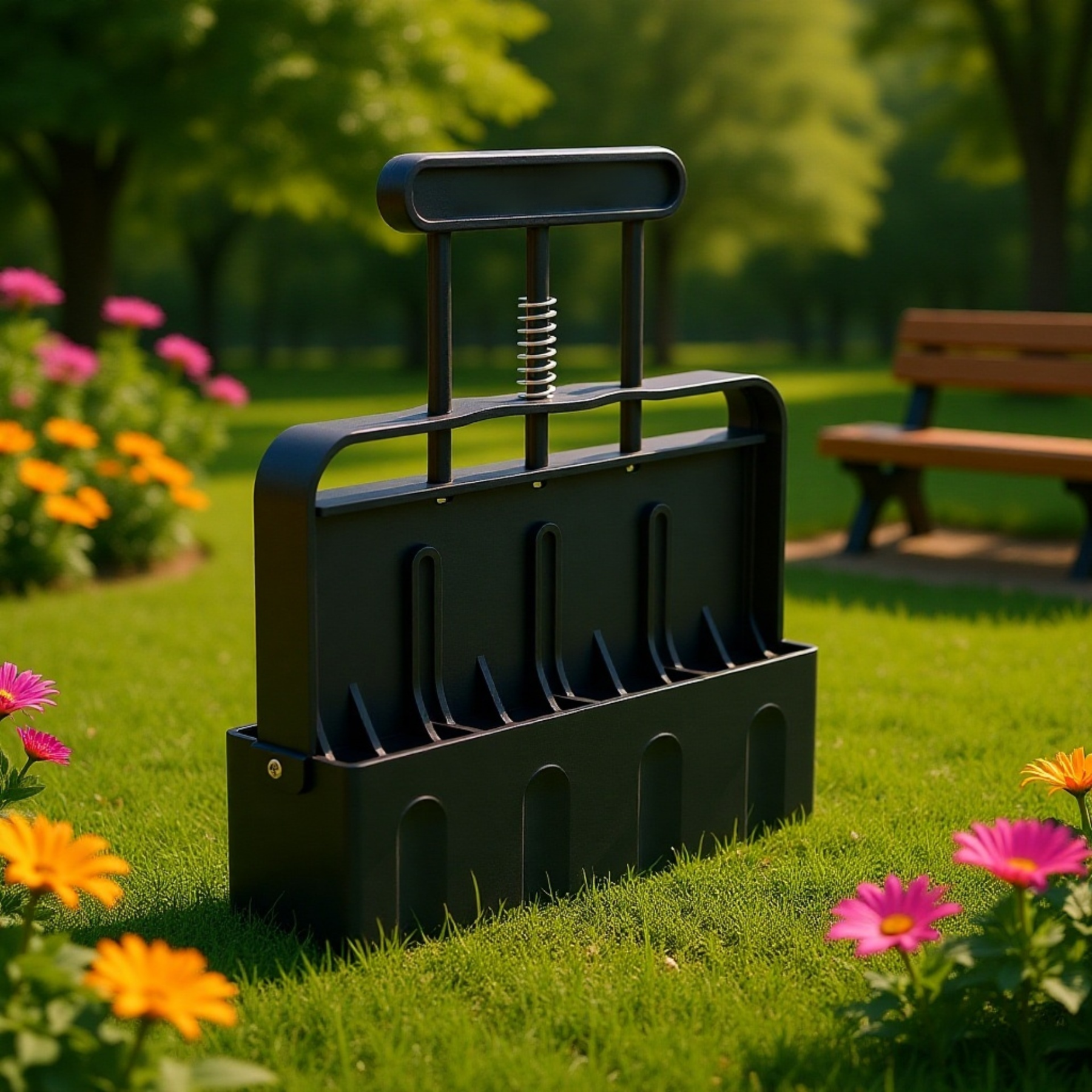 Unealtă manuală de făcut bulgări de pământ pentru grădinărit și însămânțare