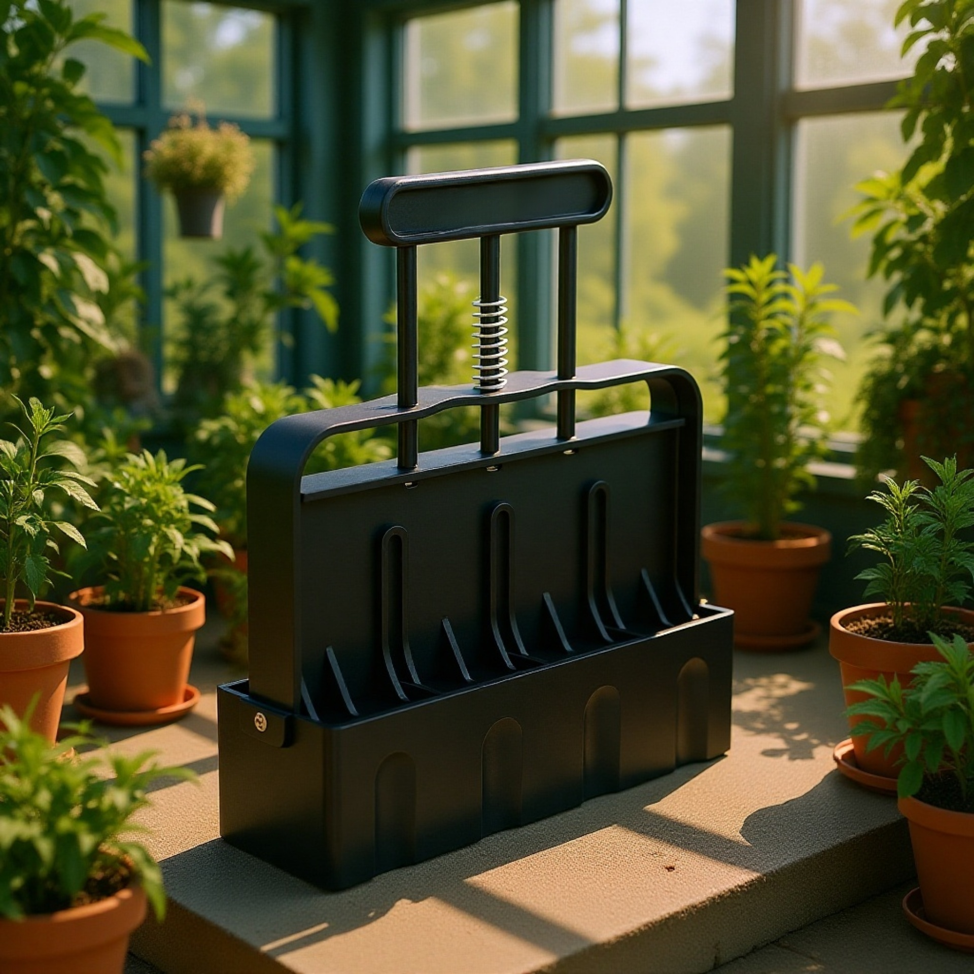 Unealtă manuală de făcut bulgări de pământ pentru grădinărit și însămânțare