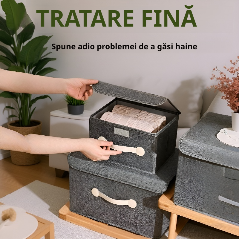 Cutie compartimentată pentru depozitarea lenjeriei și a obiectelor mici 