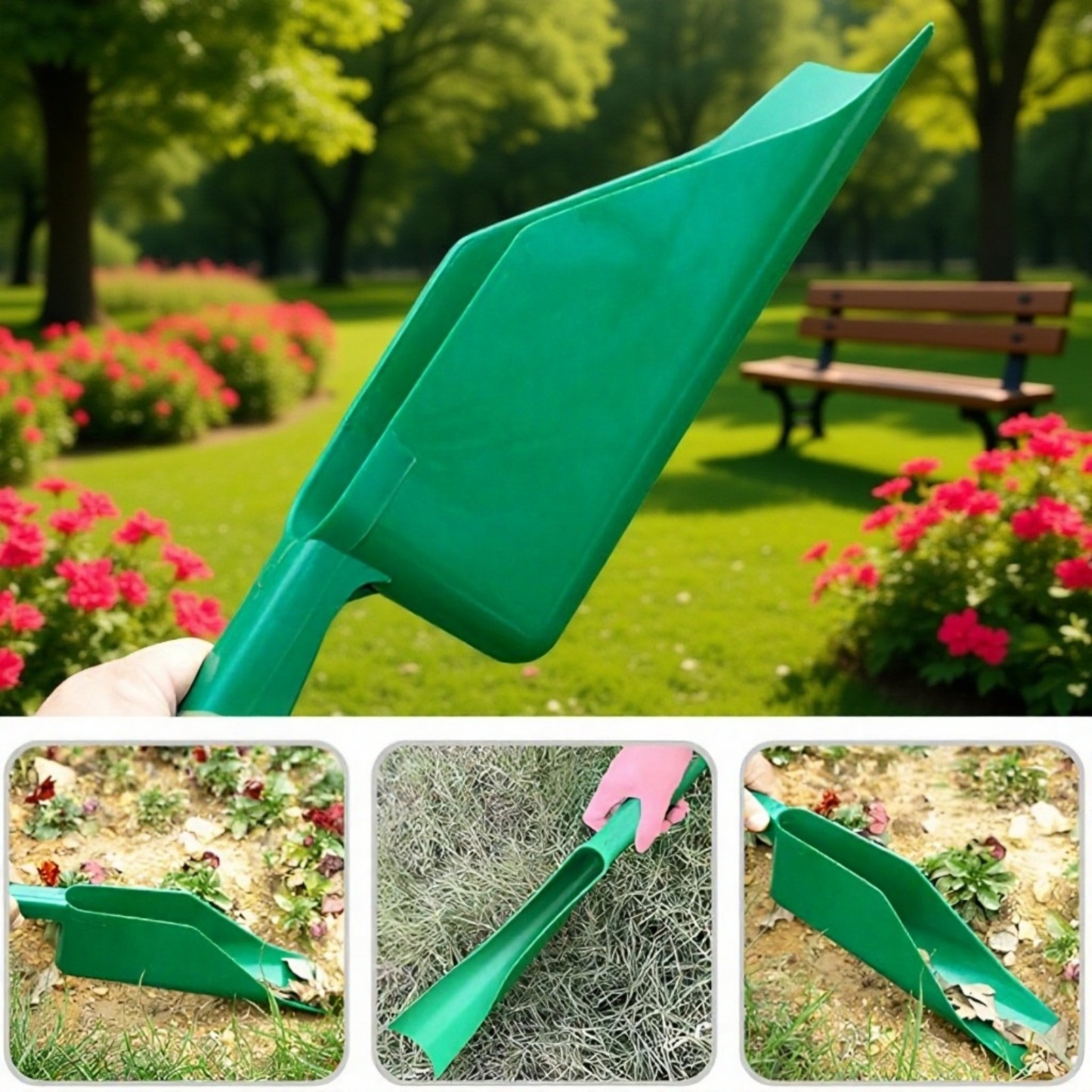 Unelte de curățare a jgheaburilor pentru grădină, lopată pentru frunze și resturi