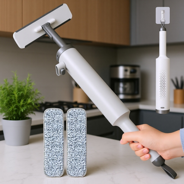 Mini mop auto-curățare, nu necesită spălare manuală