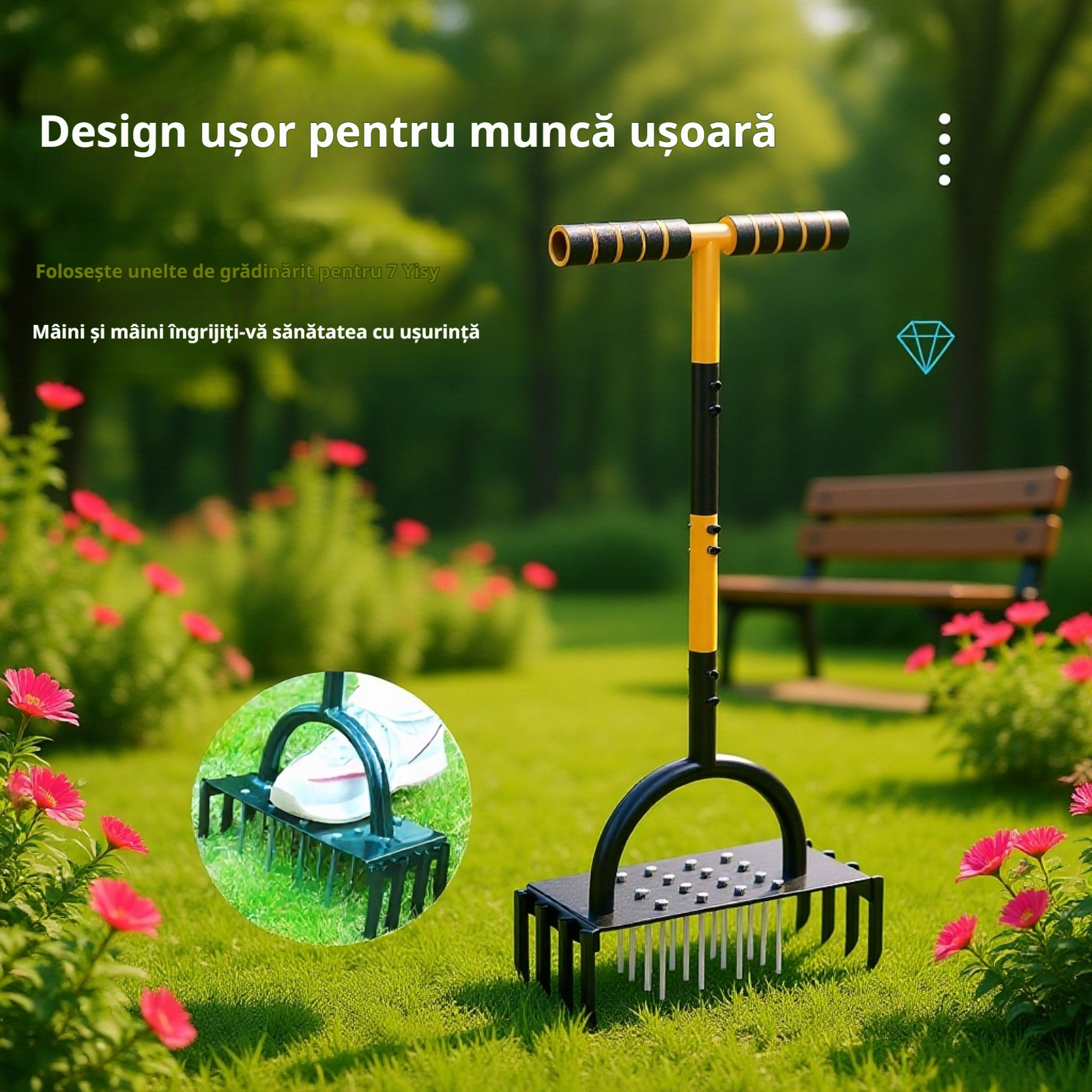 Unelte pentru afânarea solului în grădină