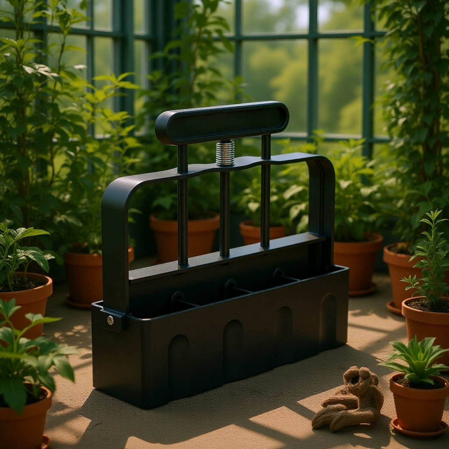 Unealtă manuală de făcut bulgări de pământ pentru grădinărit și însămânțare