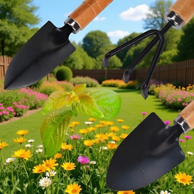 Kit de grădinărit pentru acasă, ideal pentru flori și plante în ghiveci