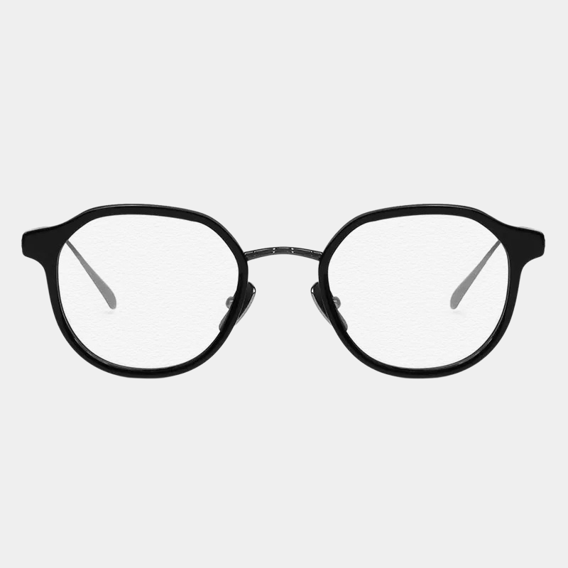 Männer Titan-Brillenfassung – Leichte Luxusfassung für Korrektionsbrillen