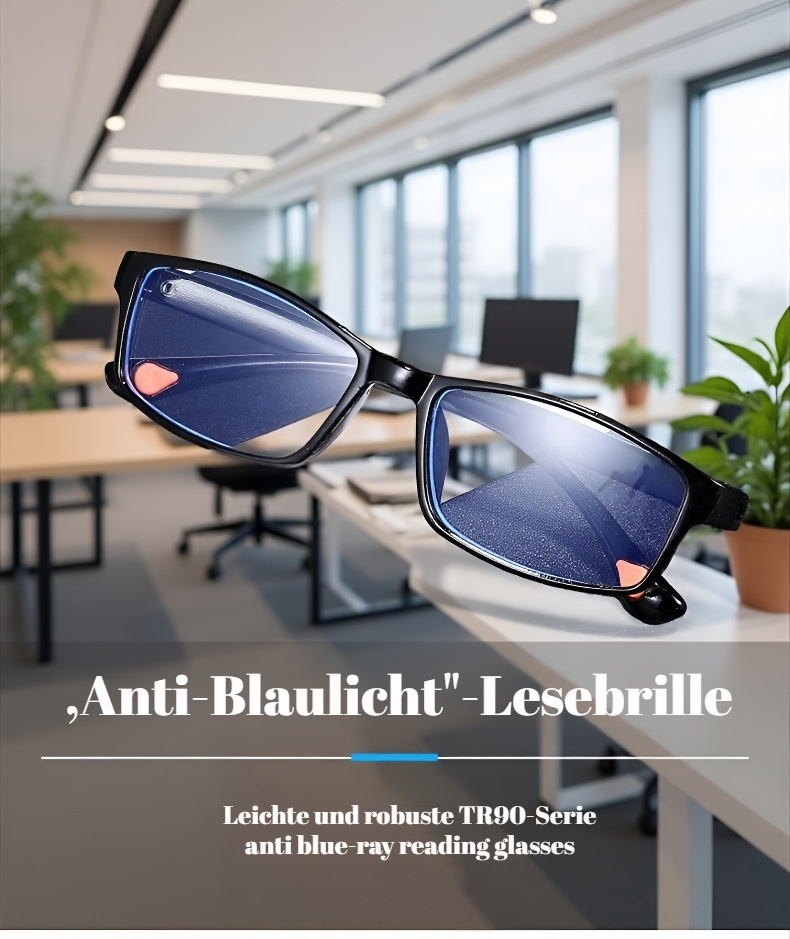 Stilvolle TR90 Lesebrille mit Blaulichtschutz