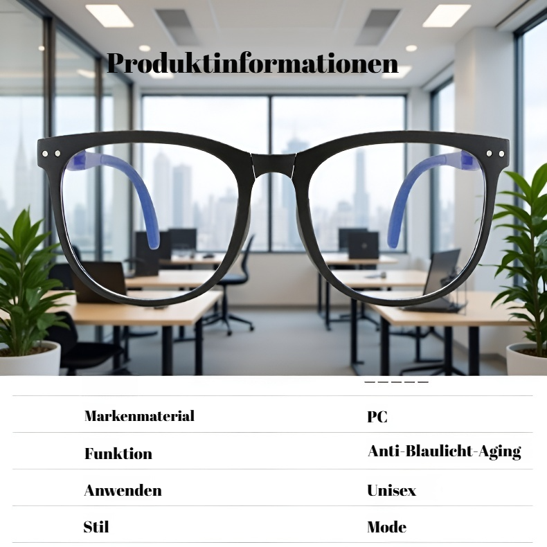 Modische Netzwerklupegbrille für Senioren