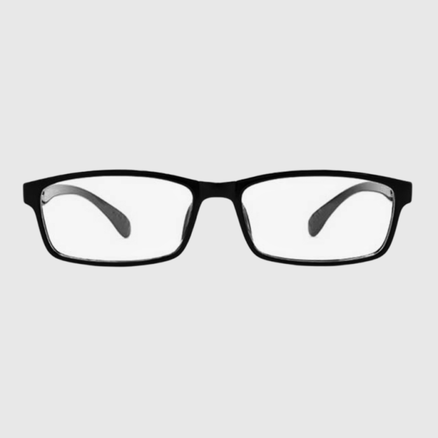 Multifokale ultraleichte rechteckige Lesebrille mit Blaulichtschutz