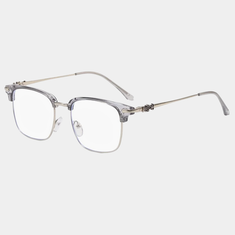 Vintage Blaulichtfilter-Brille, plano, ideal für draußen