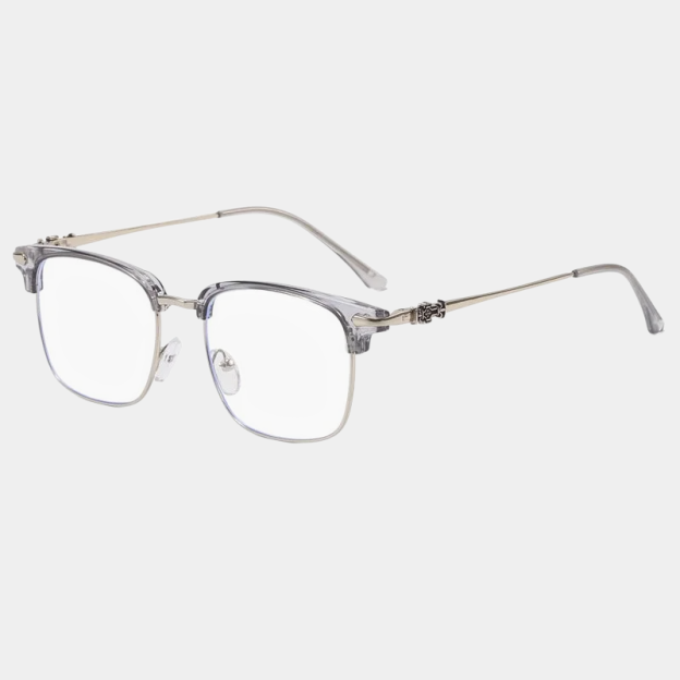 Vintage Blaulichtfilter-Brille, plano, ideal für draußen