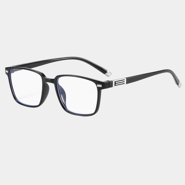 HD Rechteckige Lesebrille für ältere Menschen, superleicht und mit Blaulichtschutz