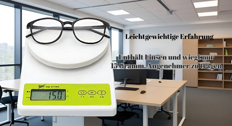 Multifokale Brille in moderner Ausf&uuml;hrung f&uuml;r Damen