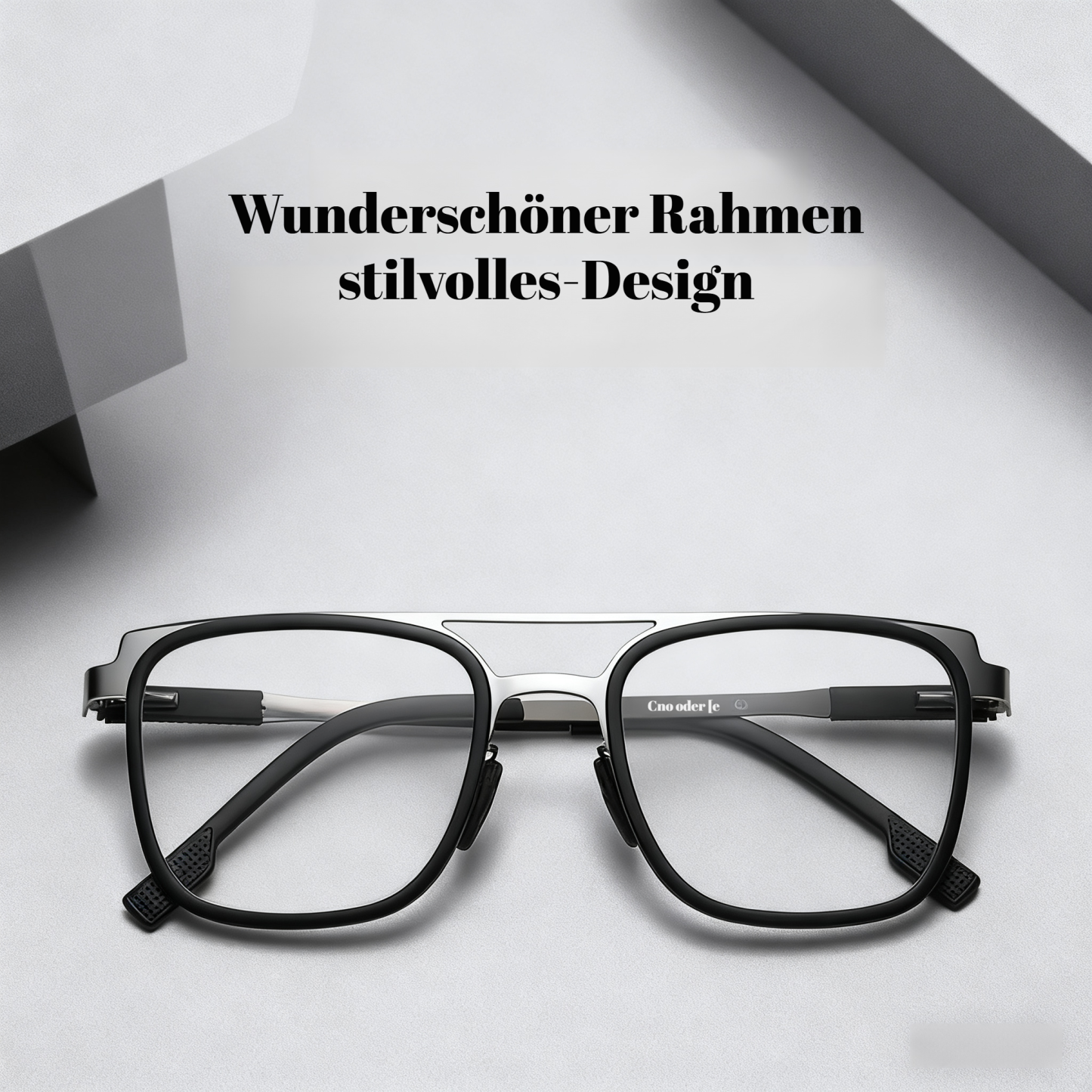 Großrahmen-Multifokalbrille für Männer, geeignet für Nah- und Fernsicht