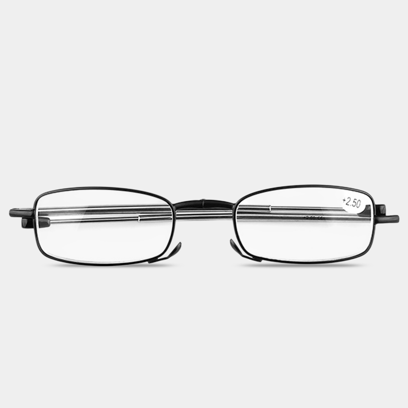 Tragbare, faltbare Lesebrille mit hoher Auflösung – Kompakte Notfallbrille