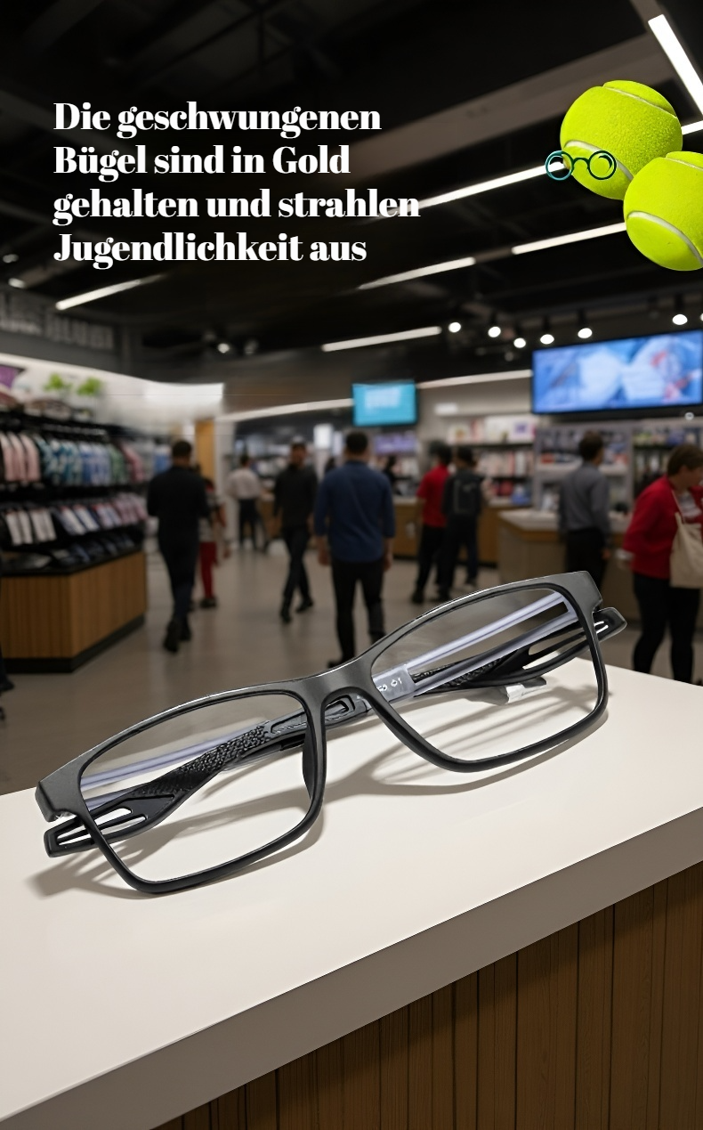 Individuell verglasbare Sportbrille für Herren