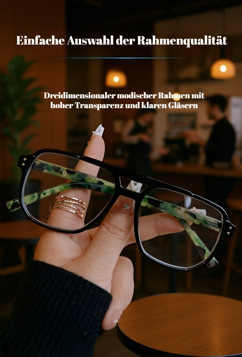 Vintage Lesebrille f&uuml;r Herren mit Blaulichtschutz