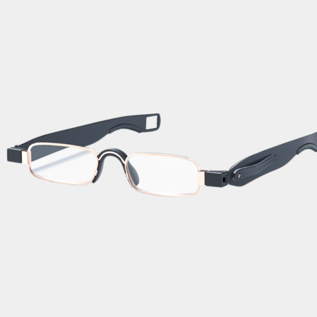Faltbare, stilvolle Lesebrille für unterwegs