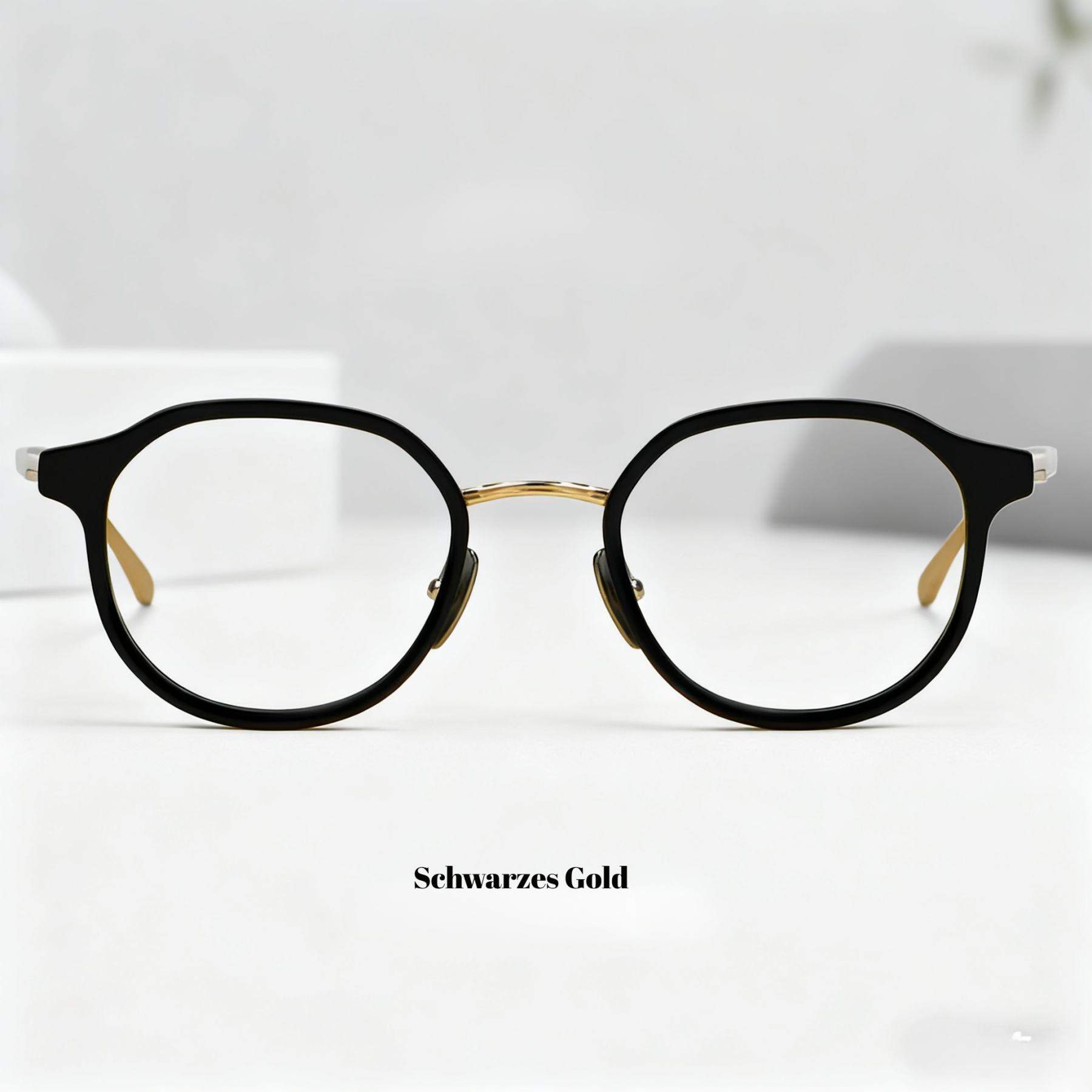 Männer Titan-Brillenfassung – Leichte Luxusfassung für Korrektionsbrillen