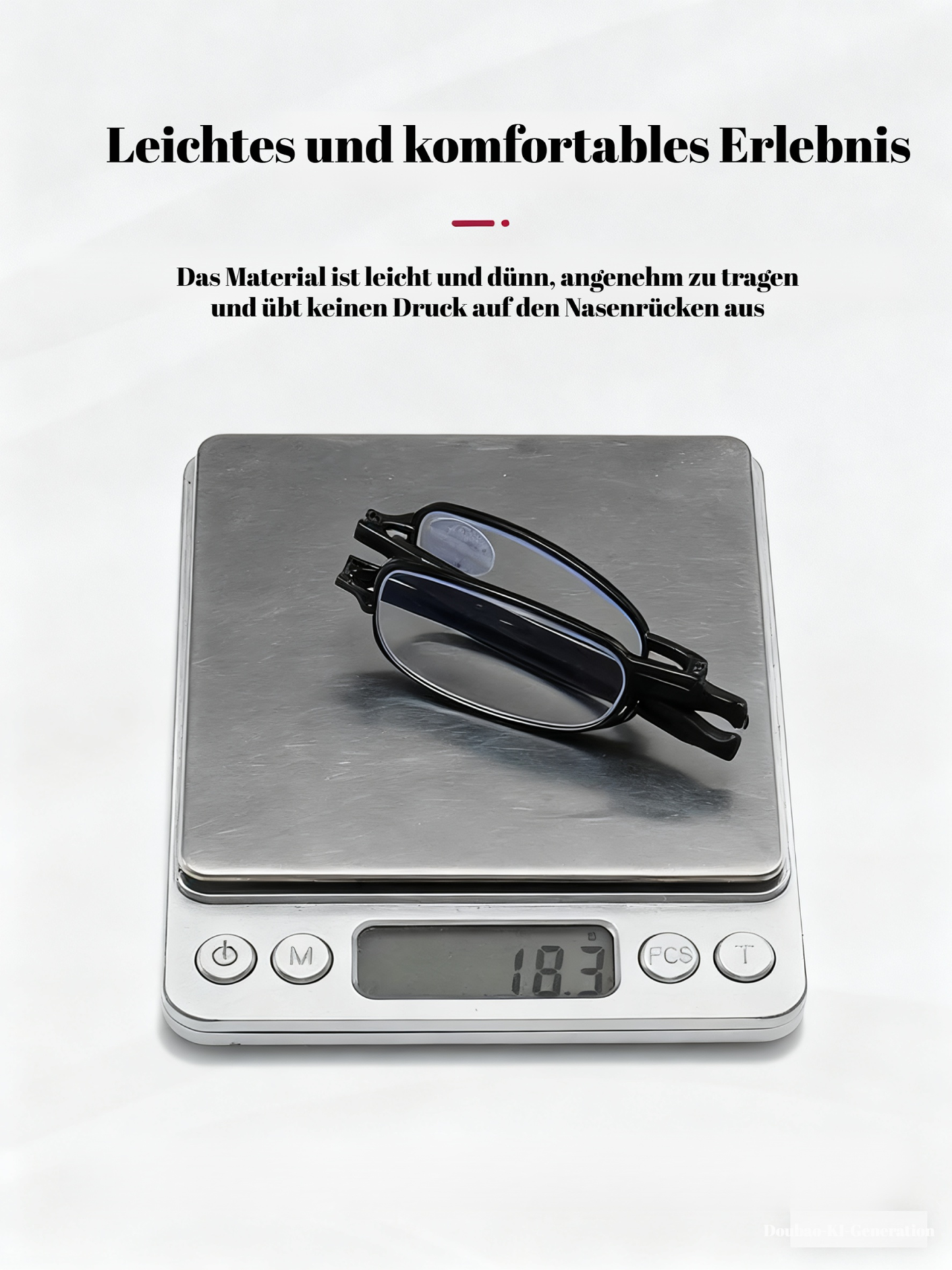 Kompakte Anti-Blaulicht-Lesebrille, faltbar, mit Schlüsselanhänger, für Männer und Frauen