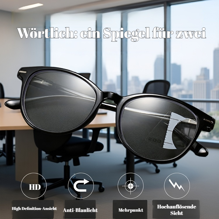 Multifokale Intelligente Lesebrille für Damen und Herren