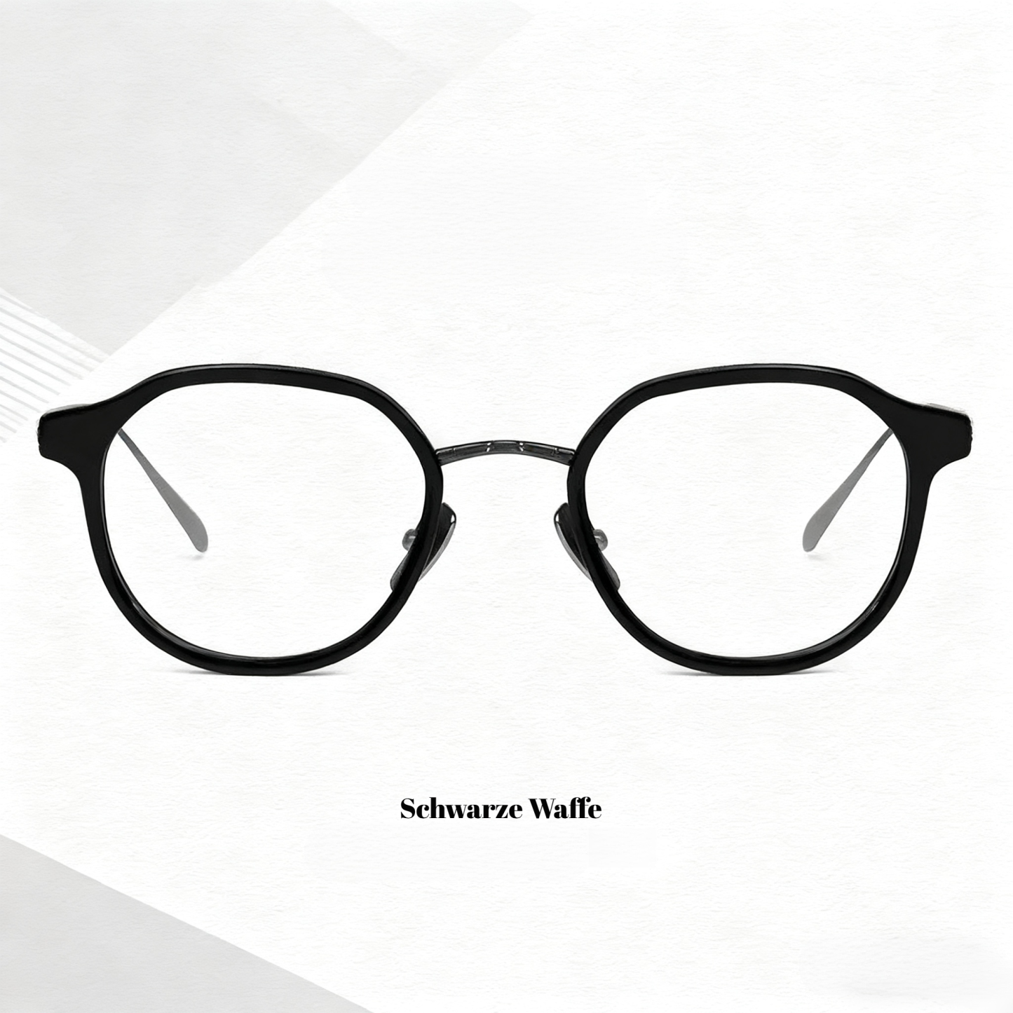 Männer Titan-Brillenfassung – Leichte Luxusfassung für Korrektionsbrillen