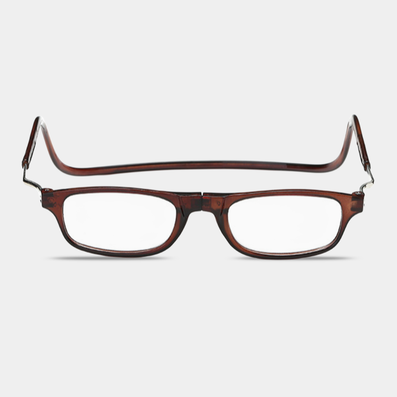 Senioren-Lesebrille mit Magnetverschluss – Umhängeband, Anti-Verlust, Blaulichtschutz