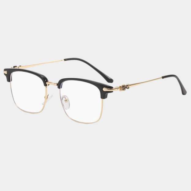 Vintage Blaulichtfilter-Brille, plano, ideal für draußen