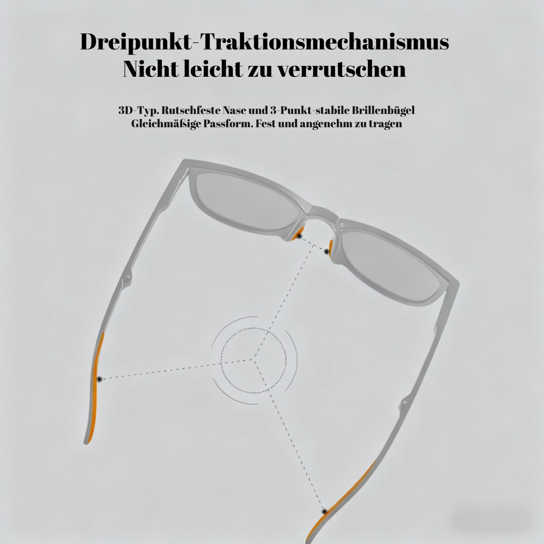 Kính lão thị đa tiêu cự có thể gập lại